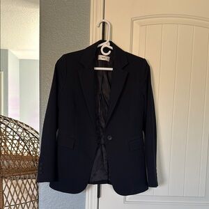 MNG Black Sport Coat Tailored Blazer